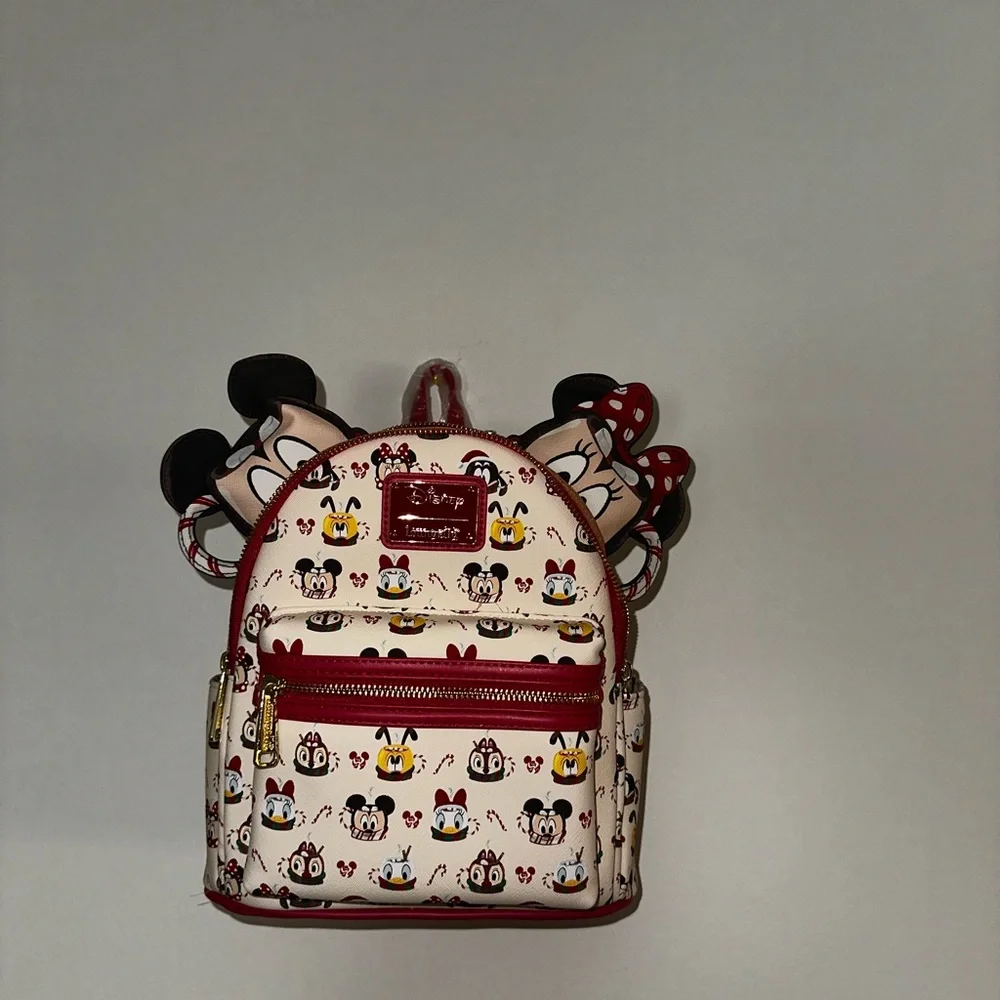 Loungefly Disney Christmas Characters Hot Cocoa Scented With Ears NEW One Size - Picture 1 of 10